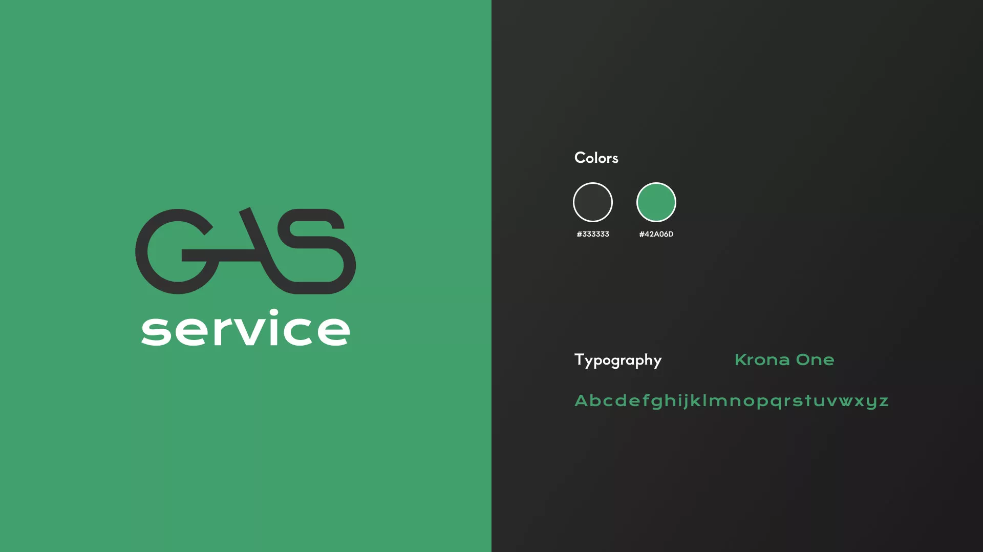 Разработка логотипа компании «Сервис газ» в Камешково