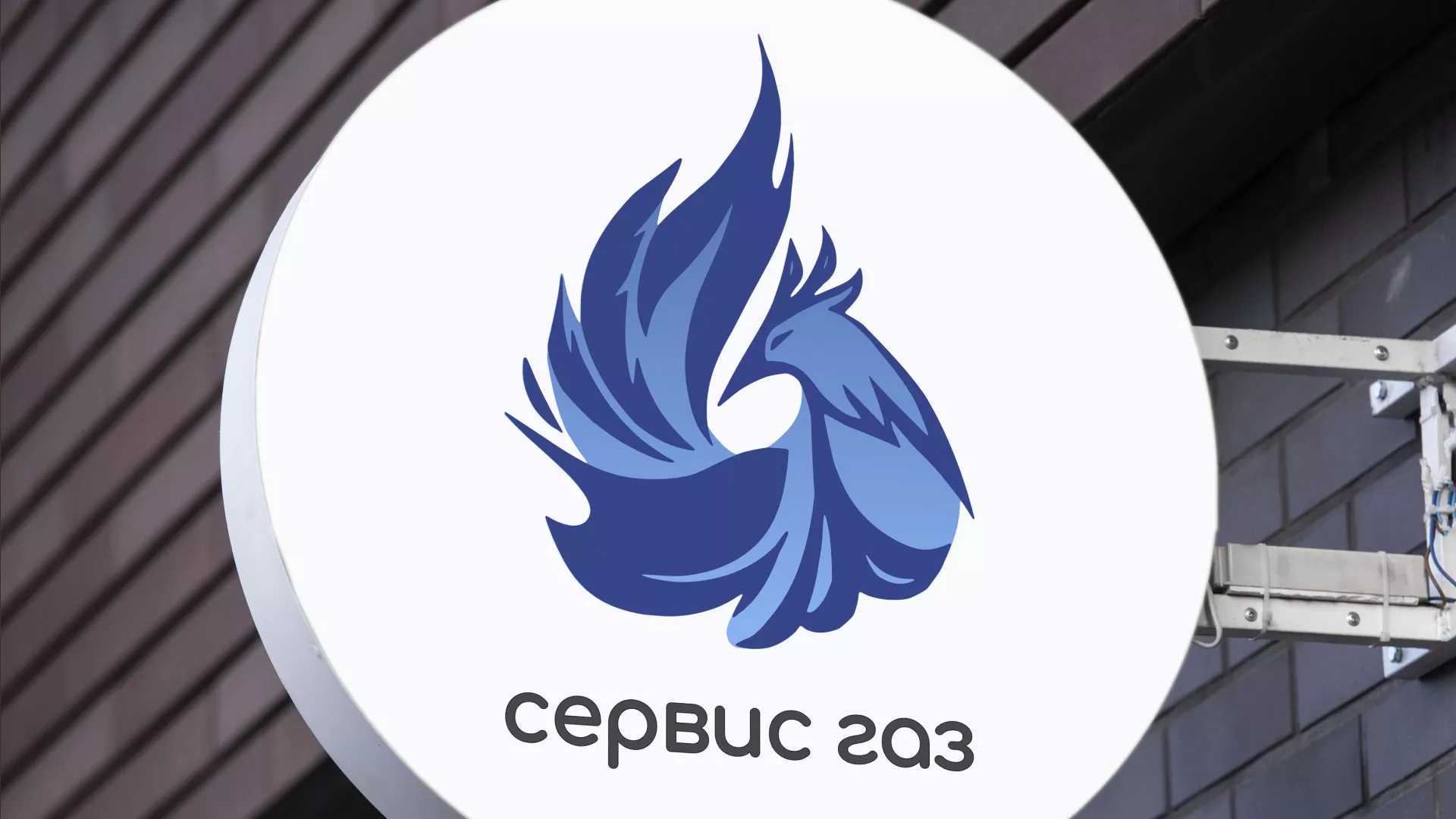 Создание логотипа «Сервис газ» в Камешково