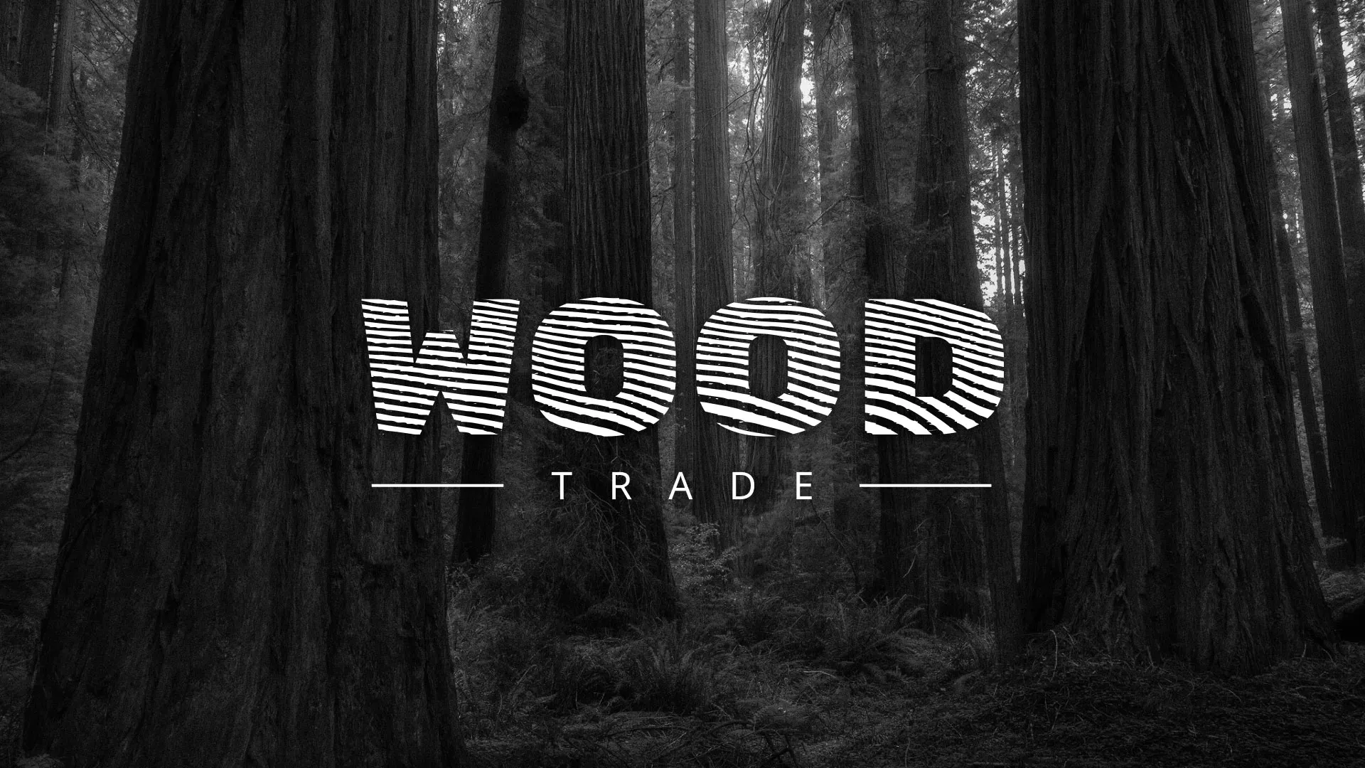 Разработка логотипа для компании «Wood Trade» в Камешково