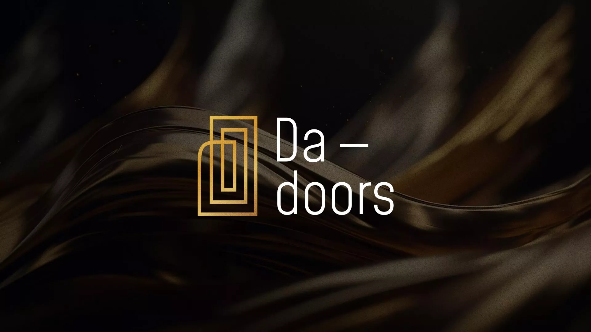 Разработка логотипа для компании «DA-DOORS» в Камешково